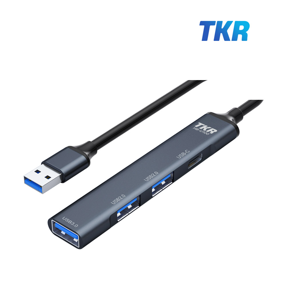 TKR HB-U100 USB��� USB3.0 USB2.0 4��Ʈ ������ 100CM