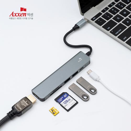 �׼� MH20 6in1 CŸ�� ��Ƽ��� HDMI 1GB ����Ʈ