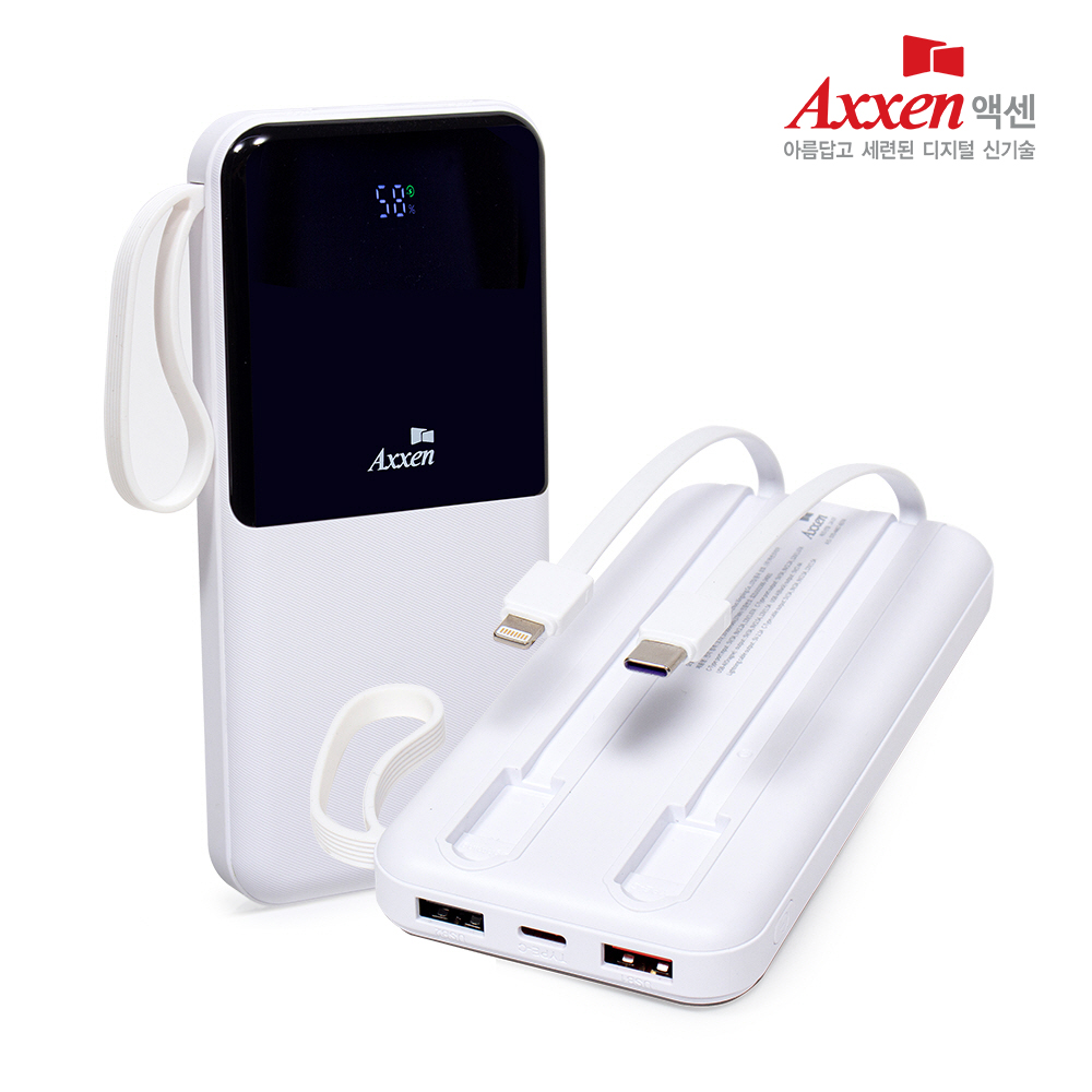 �׼� B511 �ʰ������� 10000mAh ���̺� ��ü�� �ܷ�ǥ�� �������͸�