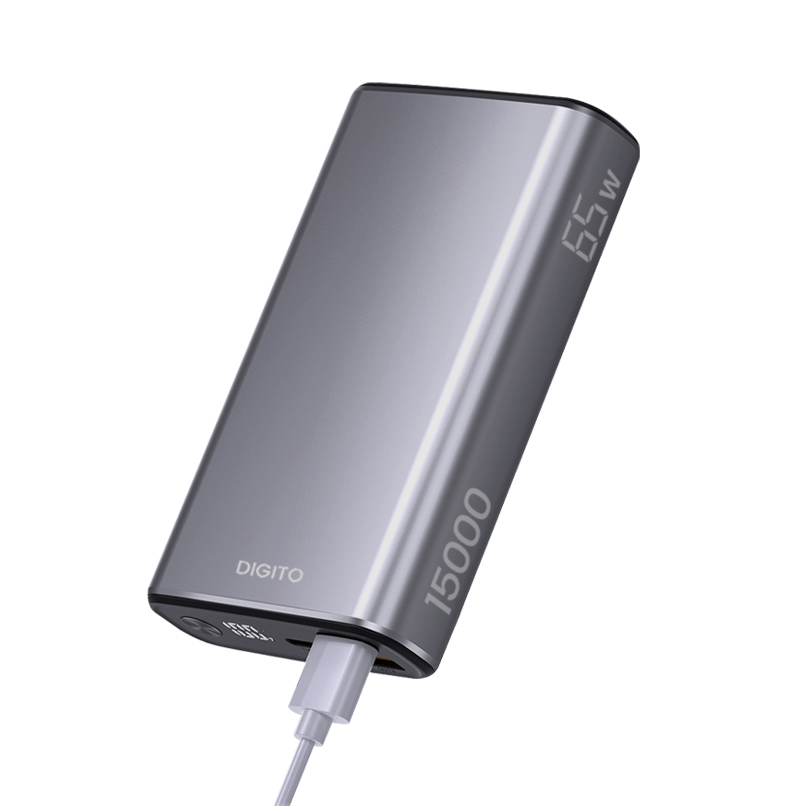 ������ 65W ��Ʈ�� �������� ������ �̴� PD ��뷮 �������͸� 15000mAh